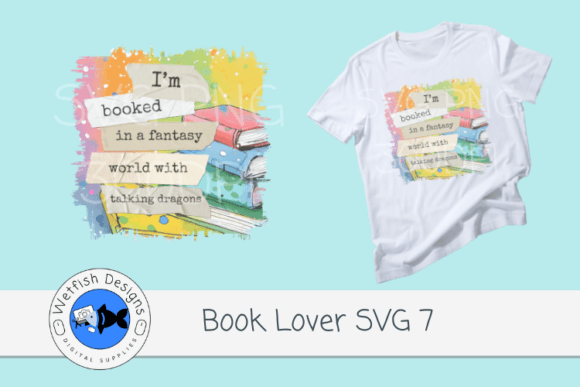 Book Lover SVG Craft Graphic Review