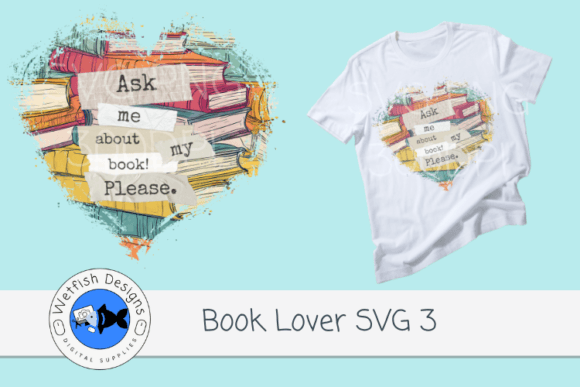 Book Lover SVG PNG: Crafts & Graphics Review