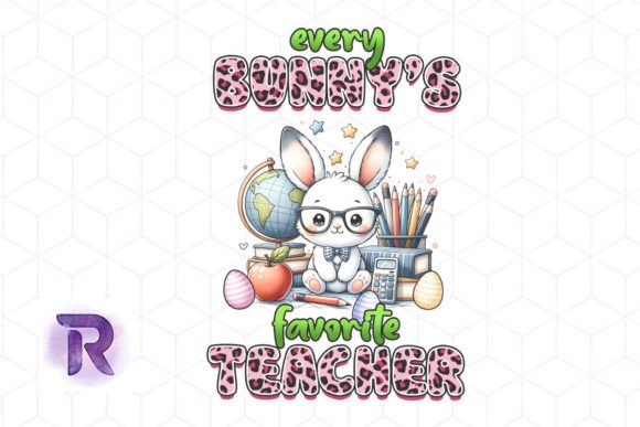 Every Bunny's Favorite Teacher Graphics for Crafts