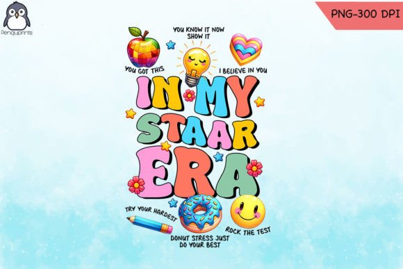 Groovy in My Starr Era Teacher PNG for Crafts & Graphics