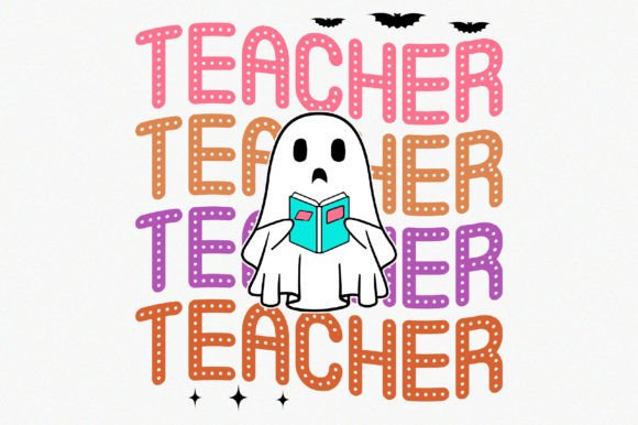 Halloween Teacher PNG: Graphics for Crafts