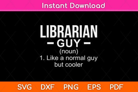 Librarian Guy SVG: Elevate Crafts & Graphics