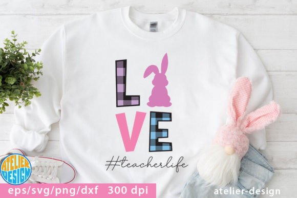Love Teacher Life Tshirt: Graphics for Crafts