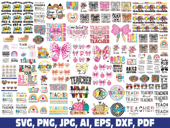 Retro Coquette Graphics for Crafts