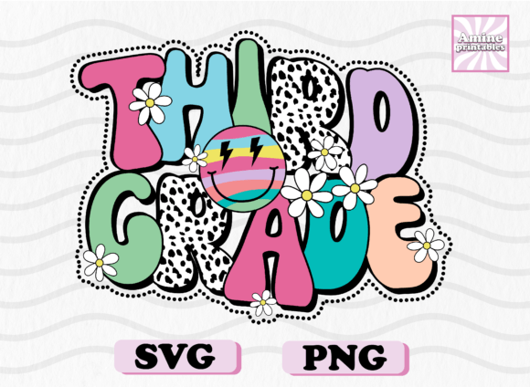 Retro School Dalmatian Graphics for Crafts