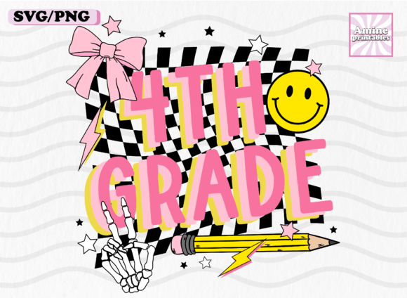 Reviewing Fourth Grade Retro School Girl Coquette