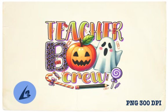 Reviewing the Halloween Teacher Boo Crew PNG