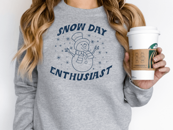 Snow Day Teacher Graphics for Crafts